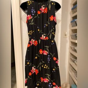 Black Floral Sundress